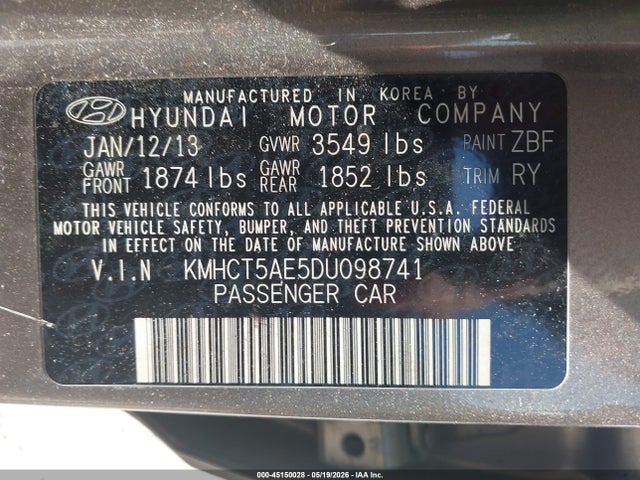 Hyundai ACCENT Gs