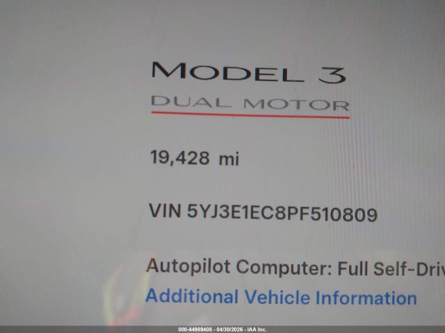 Tesla Model 3 Performance Dual Motor All-wheel Drive