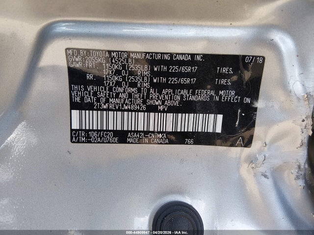 Toyota RAV4 Xle