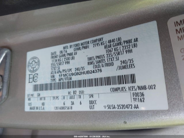 Ford Escape Se