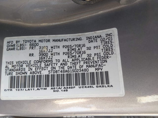 Toyota Sequoia Limited V8
