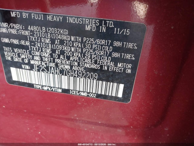Subaru Forester 2.5i Limited