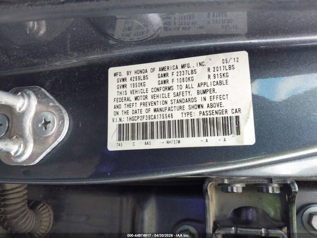 Honda Accord 2.4 Lx