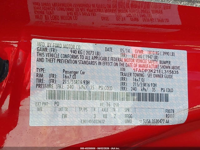 Ford Focus Se