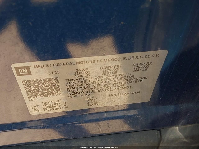Chevrolet Equinox Lt