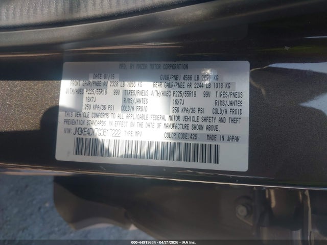 Mazda Cx Grand Touring