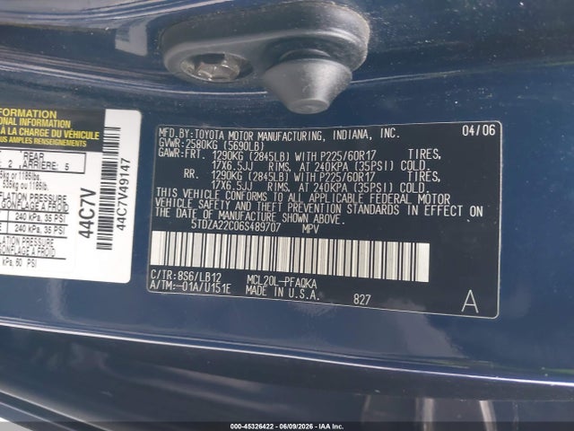 Toyota Sienna Xle