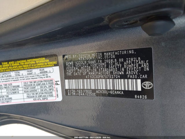 Toyota Camry Se