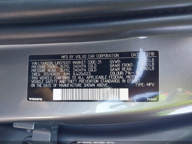 Volvo XC60 T6 Inscription