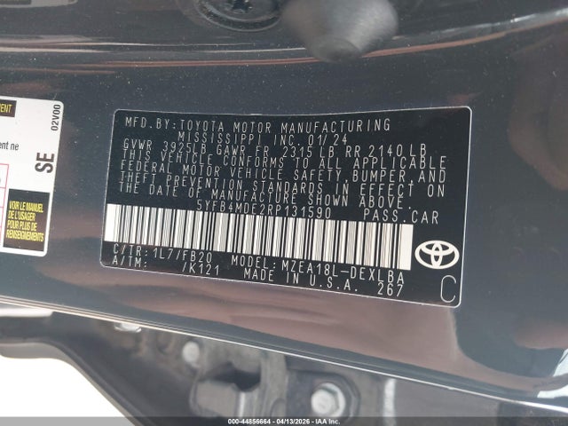 Toyota Corolla Le