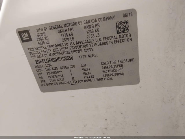 GMC Terrain Slt