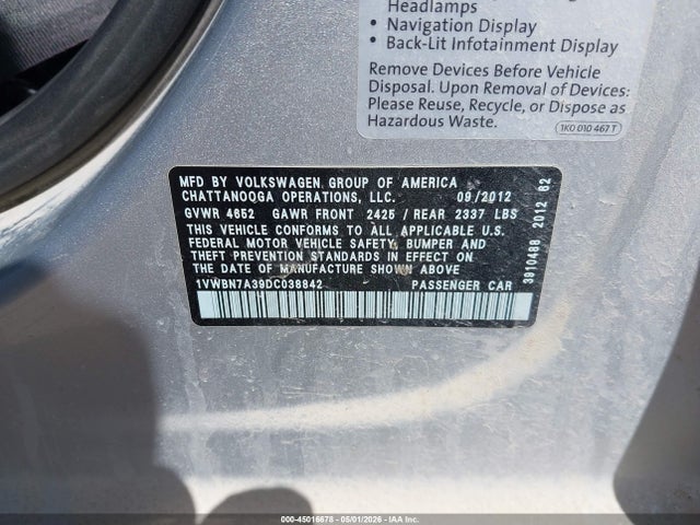 Volkswagen Passat 2.0l Tdi Se
