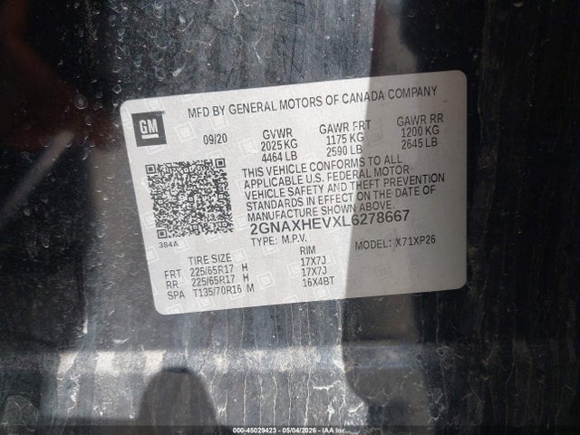 Chevrolet Equinox Fwd Ls