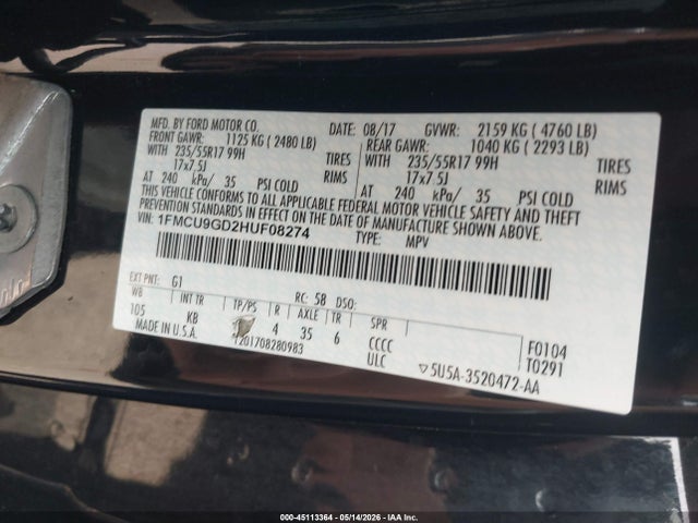 Ford Escape Se