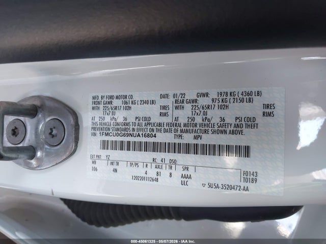 Ford Escape Se