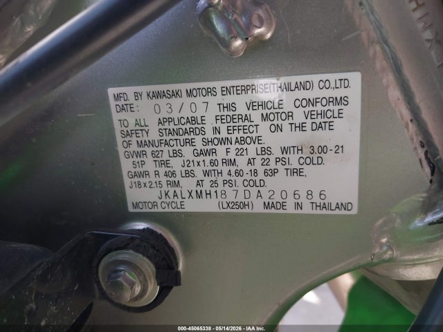 Kawasaki Klx250 H