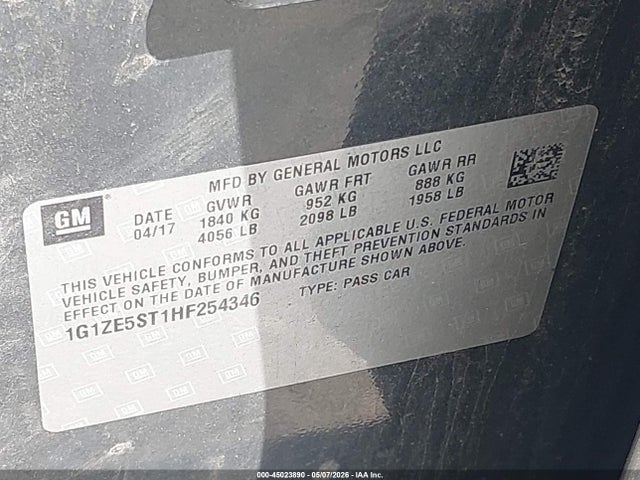 Chevrolet Malibu 1lt
