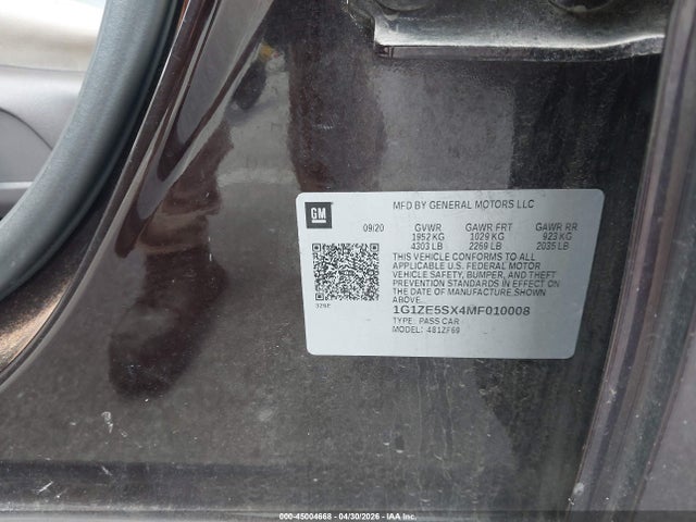 Chevrolet Malibu Fwd Premier