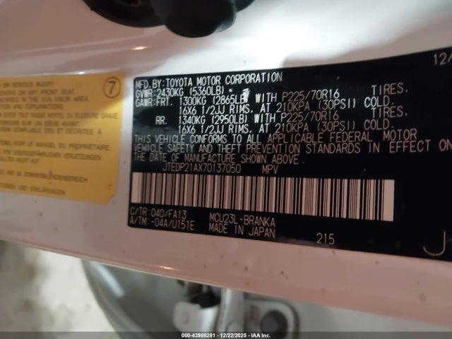Toyota Highlander V6