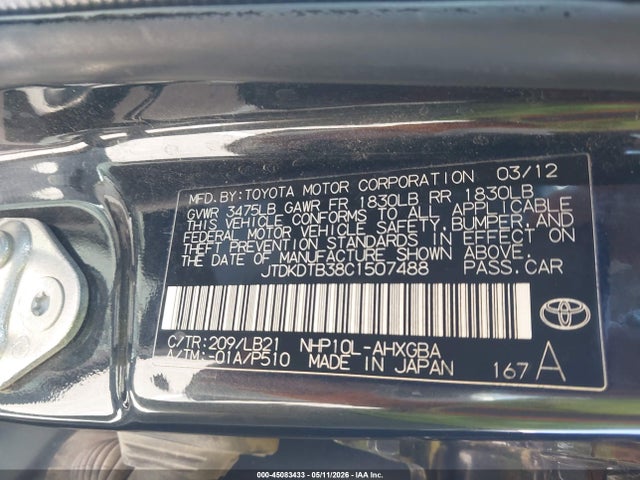 Toyota Prius c Four