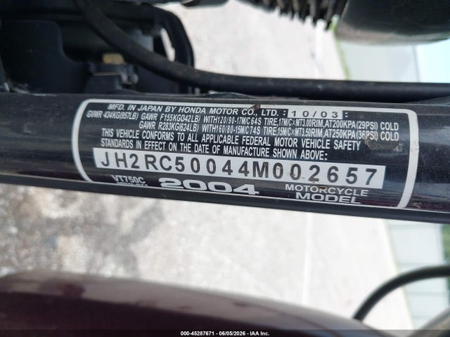 Honda Vt750 C