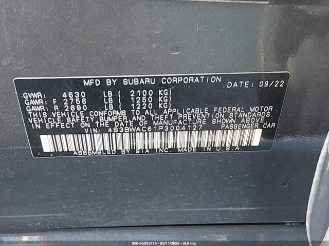 Subaru Legacy Premium