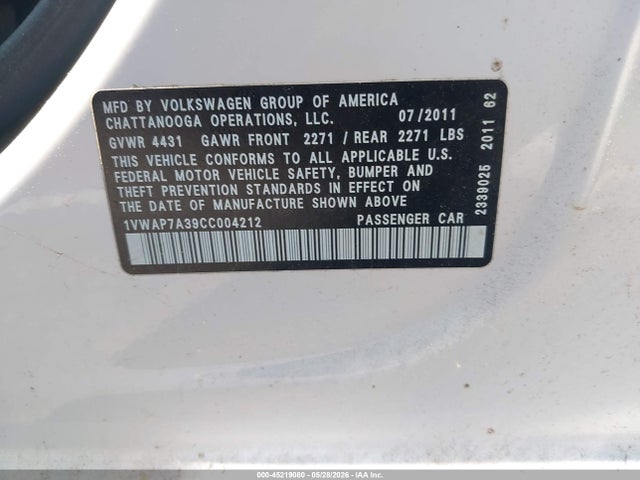 Volkswagen Passat 2.5l S
