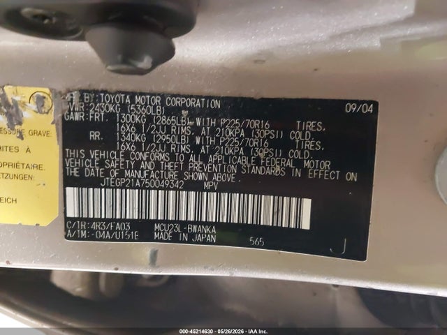 Toyota Highlander V6