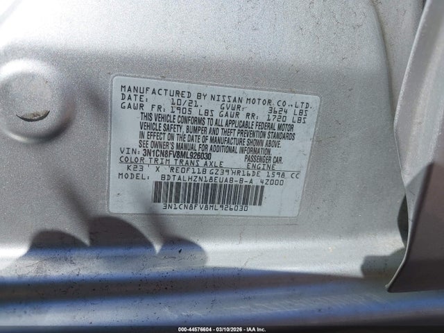 Nissan Versa Sr Xtronic Cvt