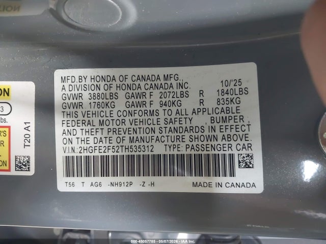 Honda Civic Sport
