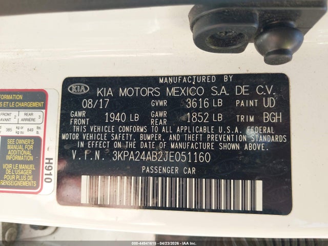 Kia Rio Lx