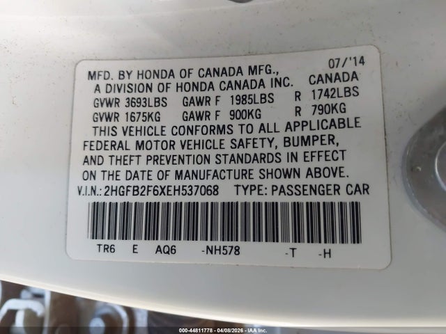 Honda Civic Hf