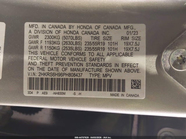 Honda CR-V Hybrid Sport Touring