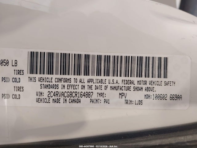 Volkswagen Routan Sel