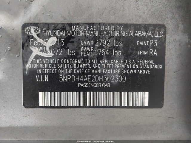 Hyundai ELANTRA Gls