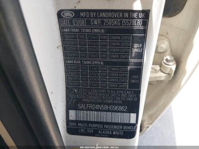 Land Rover LR2 Hse