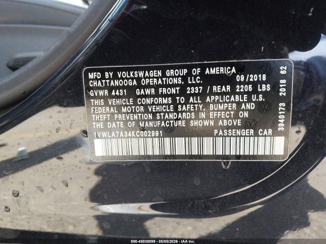 Volkswagen Passat 2.0t Wolfsburg Edition