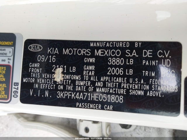 Kia Forte Lx