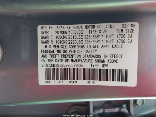 Honda CR-V Ex-l