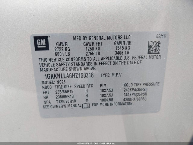 GMC Acadia Sle-2