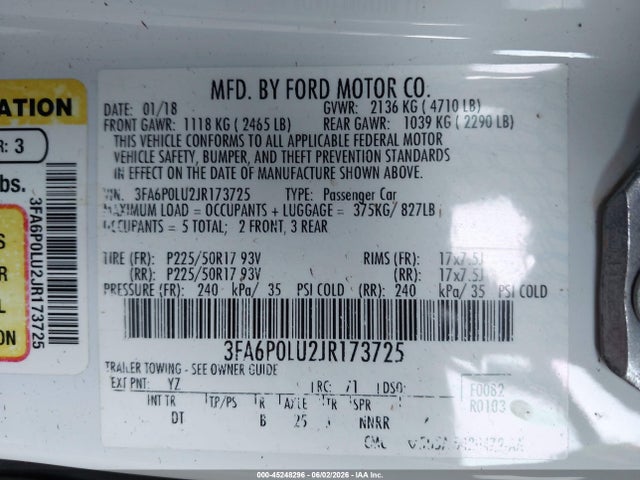 Ford Fusion Se