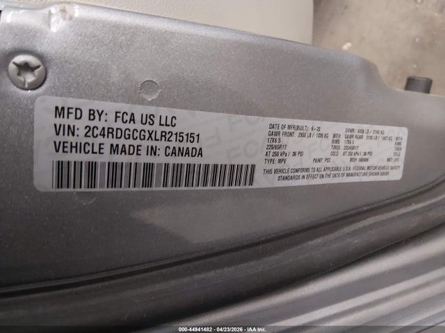 Dodge Grand Caravan Sxt