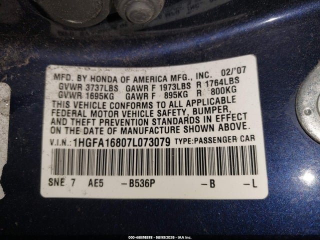 Honda Civic Ex