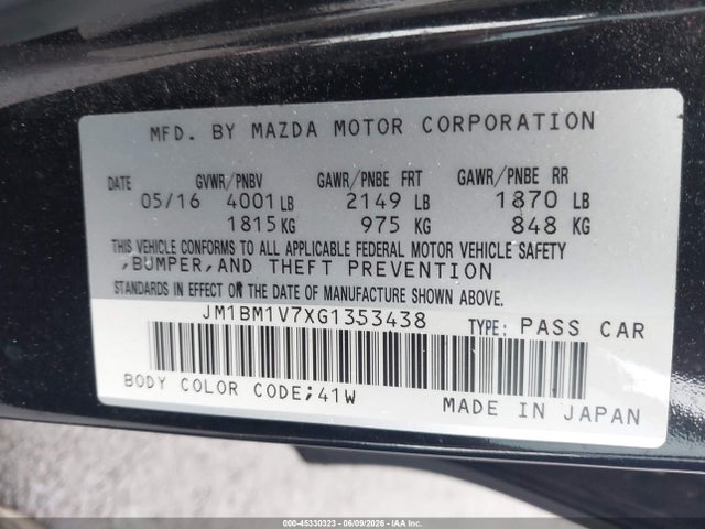 Mazda Mazda3 I Touring