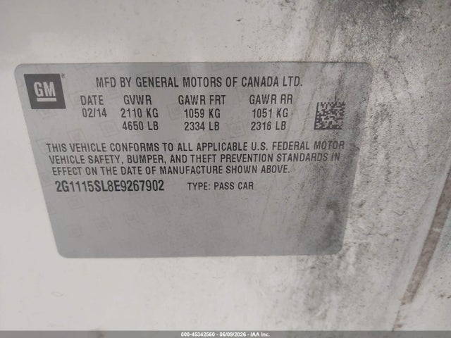 Chevrolet Impala 1lt