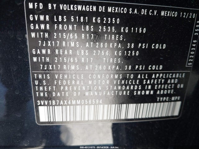 Volkswagen Tiguan 2.0t S
