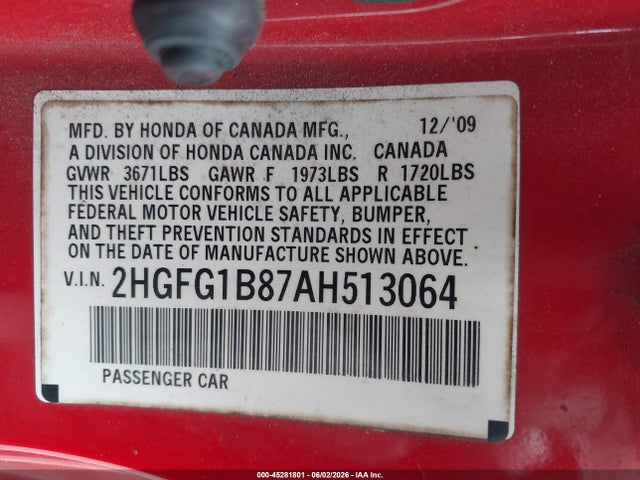 Honda Civic Ex