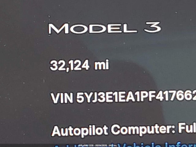 Tesla Model 3 Rear-wheel Drive