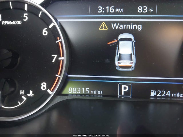 Nissan Altima Sr Fwd