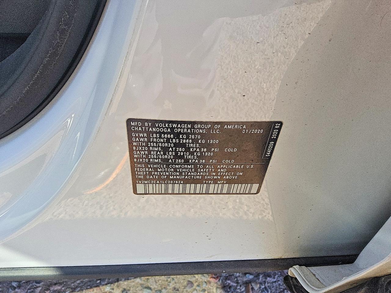 Volkswagen Atlas Sel